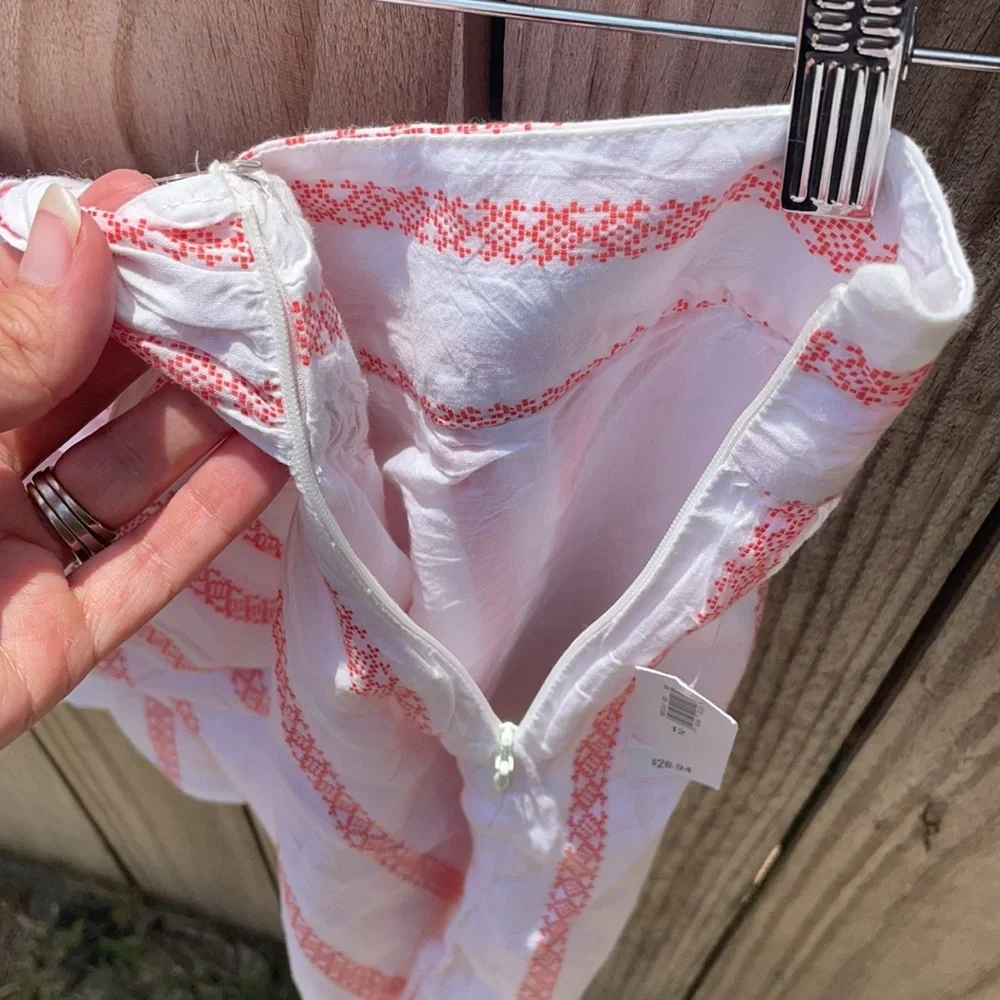 Old Navy Print Skirt Sz 12 New